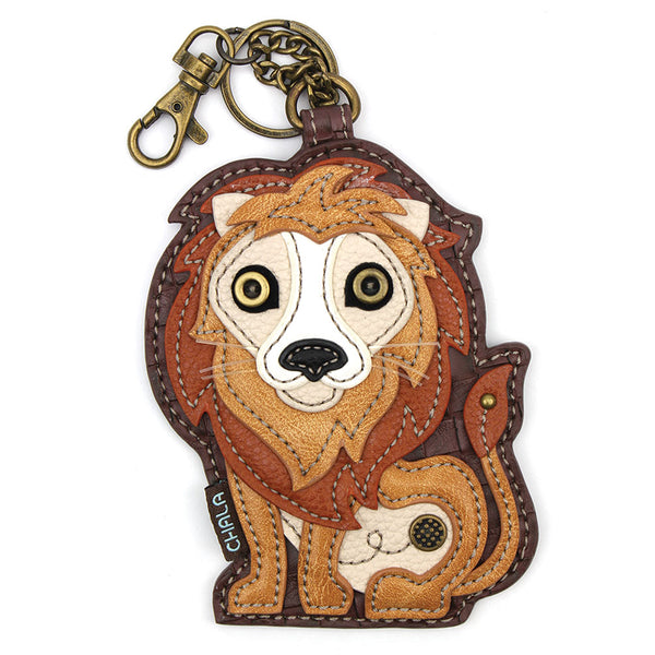 Chala Decorative Purse Charm, Key fob, Coin Purse - Lion