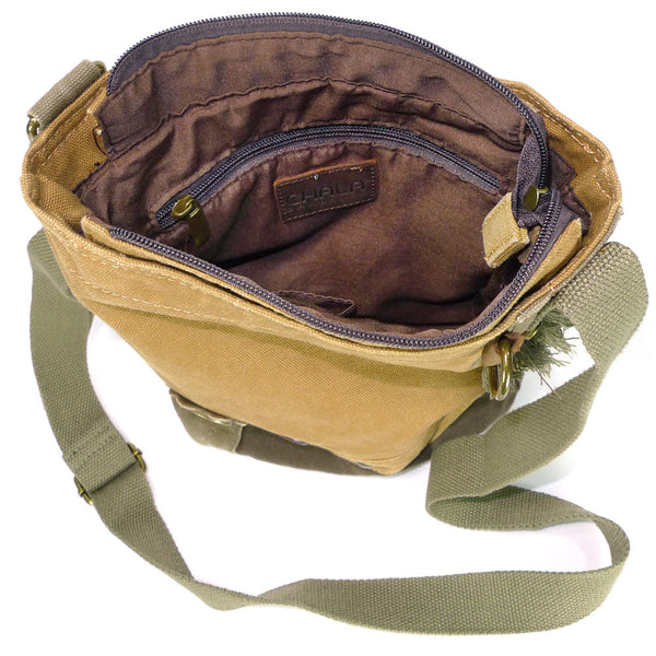 Chala Patch Crossbody Bag + Coin Purse (HedgeHog)-Free Shipping - Animal-Bags.com
