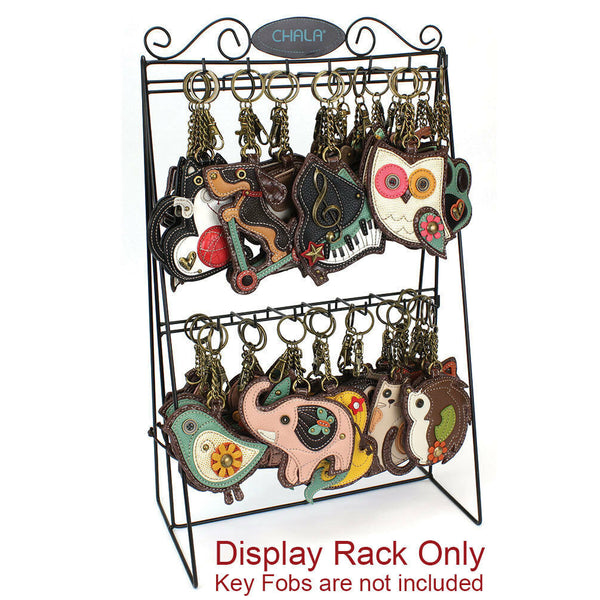 Chala Decorative Display Rack for Purse Charm, keychain, jewelry or accessories