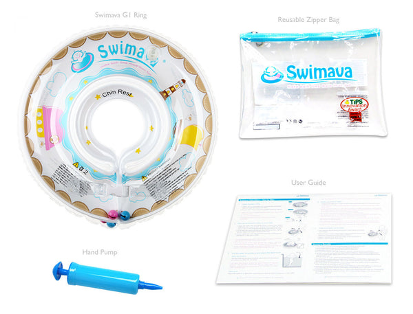 Swimava G1 Starter Ring + G2 Ivory Toddler Body Ring (Value Pack) - Swimava USA - 8