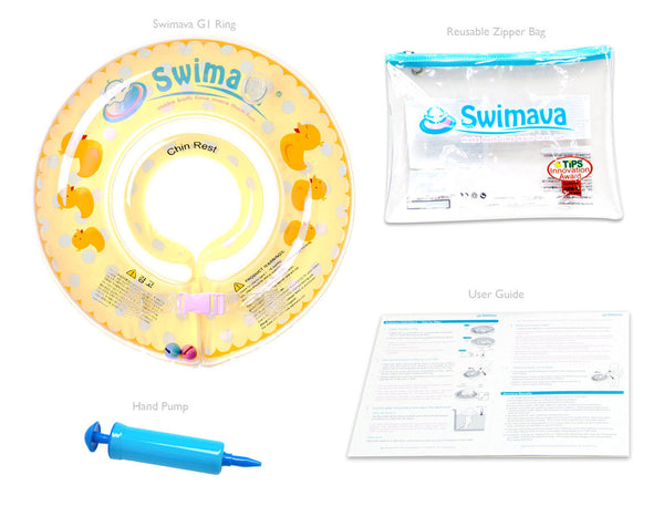 Swimava G1 Starter Ring + G2 Ivory Toddler Body Ring (Value Pack) - Swimava USA - 7